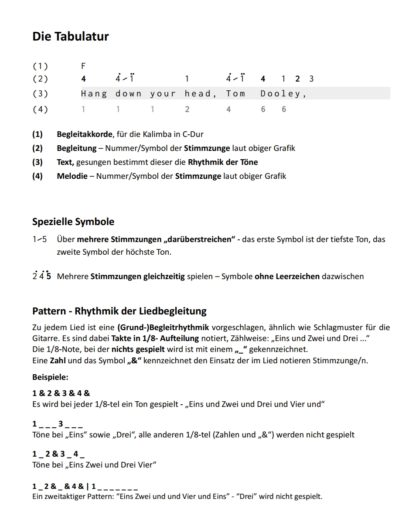 Kalimba Chords - die Kalimba als Begleitinstrument - eBook – Bild 3