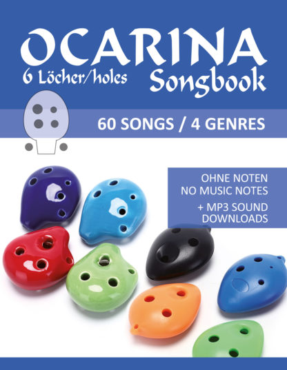6-Loch Ocarina Songbook - 60 Songs / 4 Genre - eBook