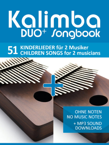 Kalimba Duo+ Songbook - 51 Kinderlieder - eBook