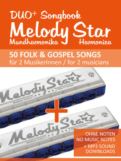 50 Folk & Gospel Songs - Duette für die Melody Star Mundharmonika