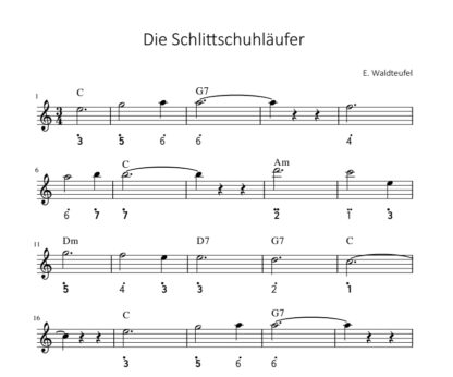 Kalimba SingleSong – Die Schlittschuhläufer – PDF – Bild 4