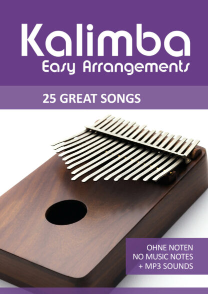 Kalimba Easy Arrangements - 25 Great Songs - eBook