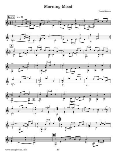 Daniel Oman: “Open Sky” – Modern Guitar Compositions - Gesamtausgabe - eBook – Bild 3