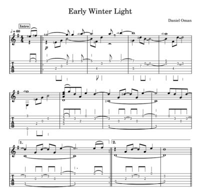 Daniel Oman: “Early Winter Light” – Einzelausgabe - eBook – Bild 2