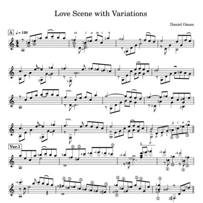 Daniel Oman: “Love Scene with variations” – Einzelausgabe - eBook – Bild 3