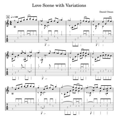 Daniel Oman: “Love Scene with variations” – Einzelausgabe - eBook – Bild 2