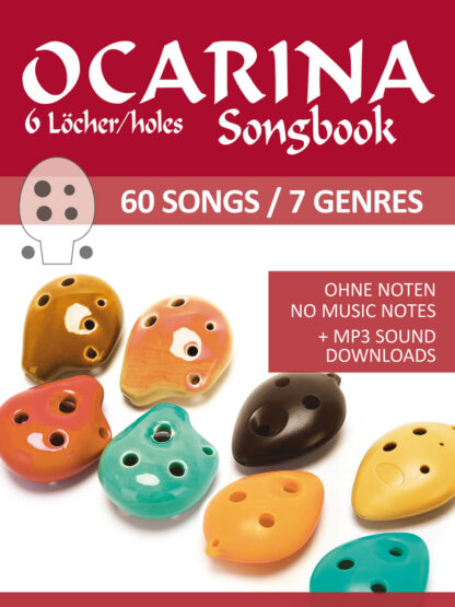 6-Loch Ocarina Songbook – 60 Songs / 7 Genres - Band 3 – eBook