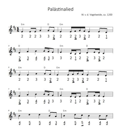 38 songs from the Middle Ages for chrom. Harmonica – eBook – Bild 3