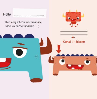 Mega Musik Monster Show präsentiert: Spielbuch zur Schule für Mundharmonika – Bild 2