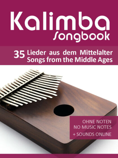 Kalimba Songbook - 35 Lieder aus dem Mittelalter - eBook