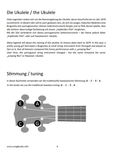 Play Ukulele - 35 Bearbeitungen von Liedern von Hank Williams - Arrangements of songs by Hank Williams (mit Online Sounds) – Bild 2