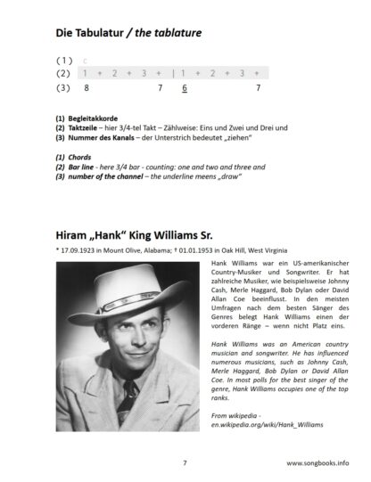 Bluesharp Songbook - 22 Songs by Hank Williams – Bild 3