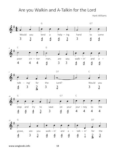 35 Lieder von Hank Williams für chrom. Mundharmonika – eBook – Bild 4