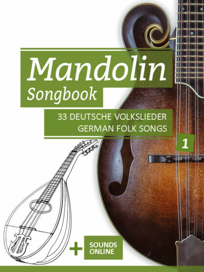 Mandolin Songbook - 33 deutsche Volkslieder – Band 1 – eBook