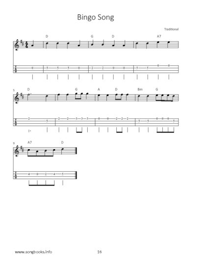 Mandolin Songbook - 33 Kinderlieder aus aller Welt – Bild 4