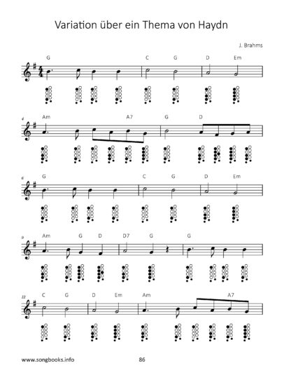 Ocarina 12/10 Songbook - 41 Themen der klassischen Musik - Band 1 – Bild 4