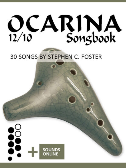 Ocarina 12/10 Songbook - 30 Songs by Stephen C. Foster - eBook