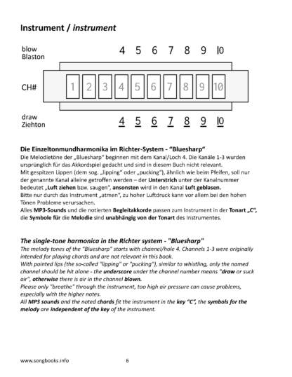 Bluesharp Songbook - 35 Lieder aus dem Mittelalter - eBook – Bild 2