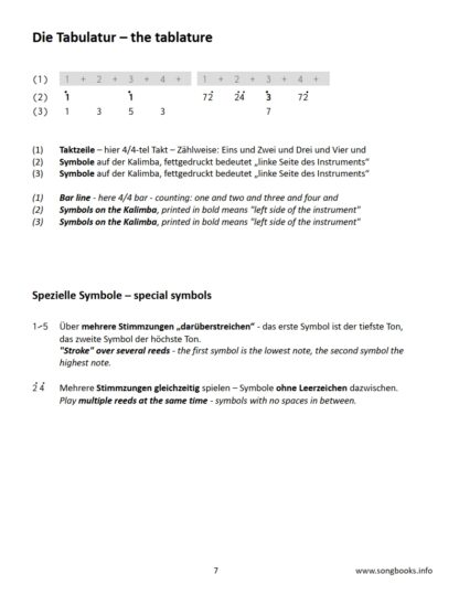 Kalimba Easy Arrangements - 12 deutsche Seemannslieder - eBook – Bild 3