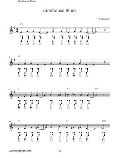 34 traditionelle Blues Songs für die Blockflöte - eBook – Bild 3