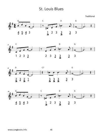 34 traditional Blues Songs for chrom. Harmonica – Bild 3