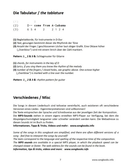 Tin Whistle Songbook - 52 Kinderlieder - eBook – Bild 3