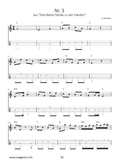 Anton Bruckner - 11 Stücke für Mandoline – Bild 3