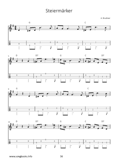 Anton Bruckner - 11 Stücke für Mandoline – Bild 2