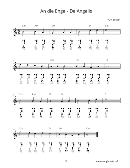 38 Songs from the Middle Ages for the Alto Recorder – eBook – Bild 4