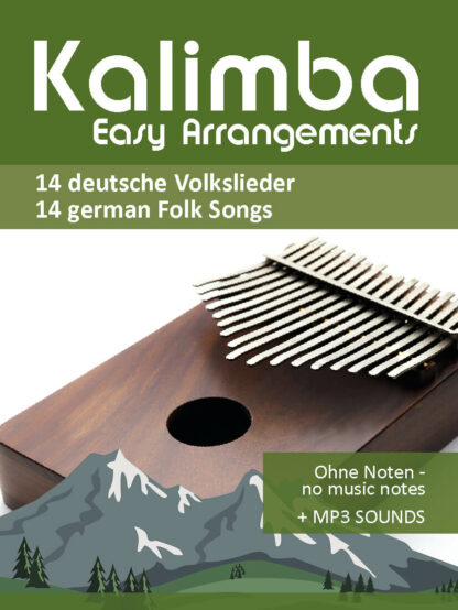 Kalimba Easy Arrangements - 14 deutsche Volkslieder