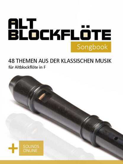48 Themen aus der klassischen Musik Bd. 1 für die Altblockflöte - eBook