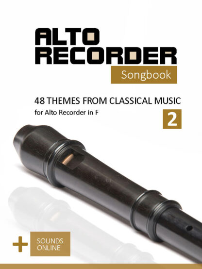 48 Themes from Classical Music for the Alto Recorder - Book 2 - eBook