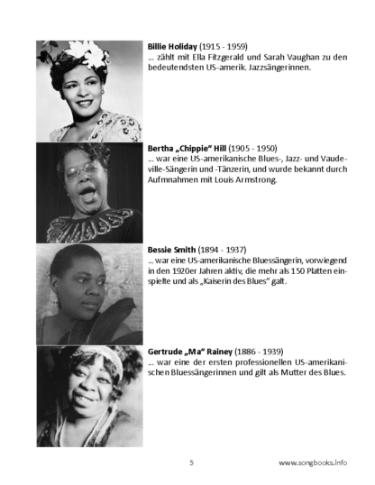 12 Ladies Blues Songs für die Blockflöte - eBook – Bild 2