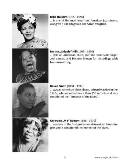 12 Ladies Blues Songs for the Recorder - eBook – Bild 2