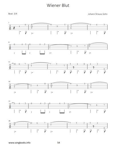 Play Ukulele - 9 Bearbeitungen von Liedern von Johann Strauss Sohn – Bild 3