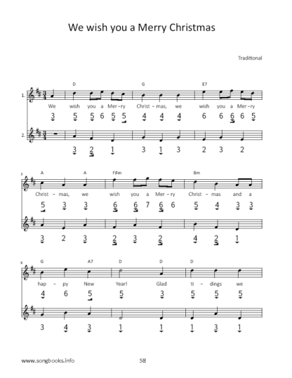 30 Weihnachtslieder – Duette für zwei chromatische Mundharmonikas – eBook – Bild 4