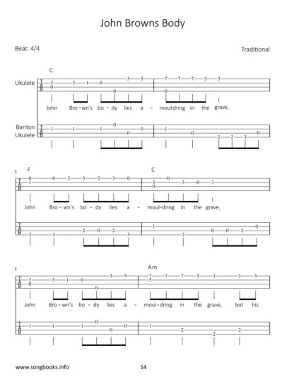 play Ukulele Duets - Ukulele & Baritone Ukulele - 12 American Folk Songs – Bild 3