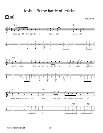 Buch & Videokurs: Ukulele – more than strum: Gospel & Spirituals – Bild 4