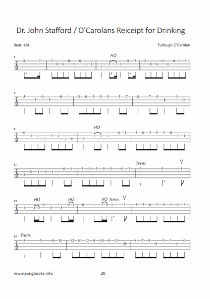 flatpicking Ukulele - 30 Songs by Turlough O'Carolan – Bild 4