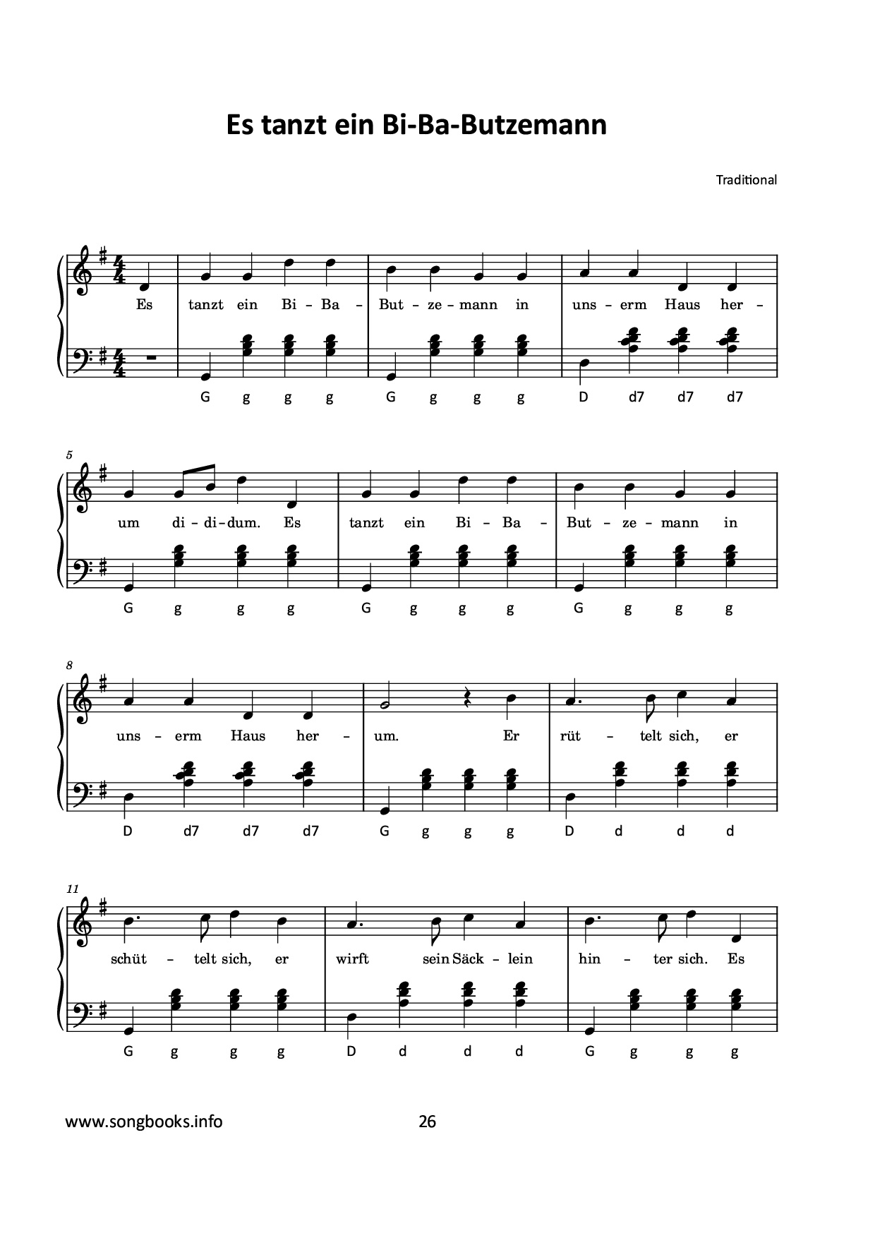 Akkordeon Songbook - 30 deutsche Kinderlieder – Bild 3