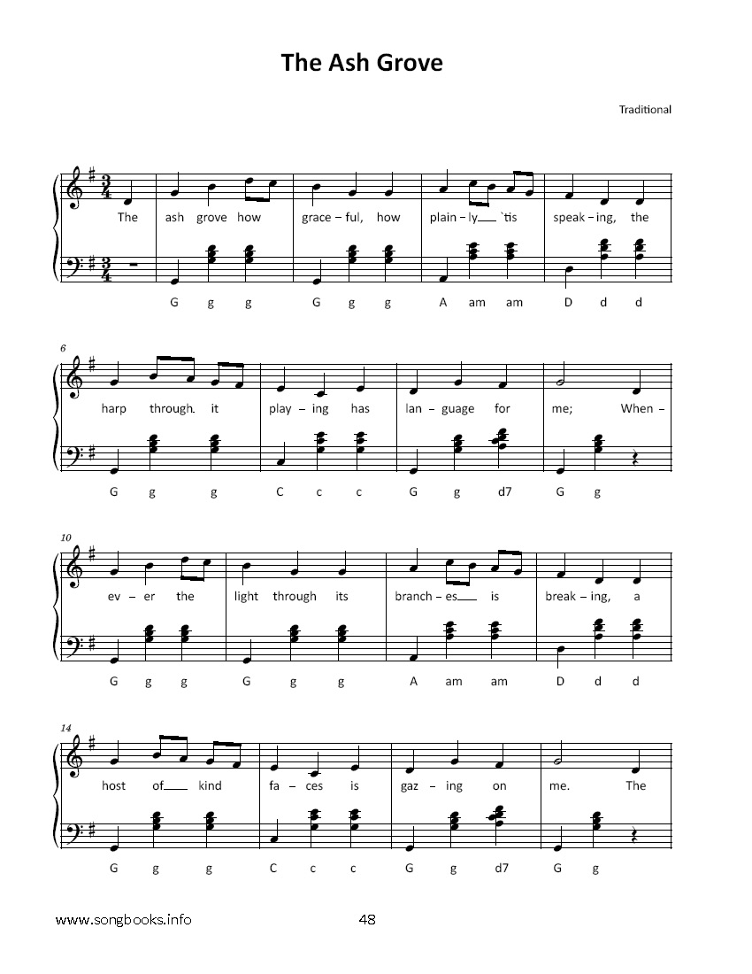 Akkordeon Songbook - 30 Folk & Gospel Songs - 1 – Bild 3