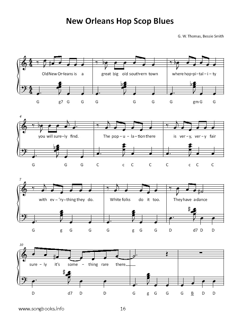 Akkordeon Songbook - 12 Ladies Blues Songs – Bild 3