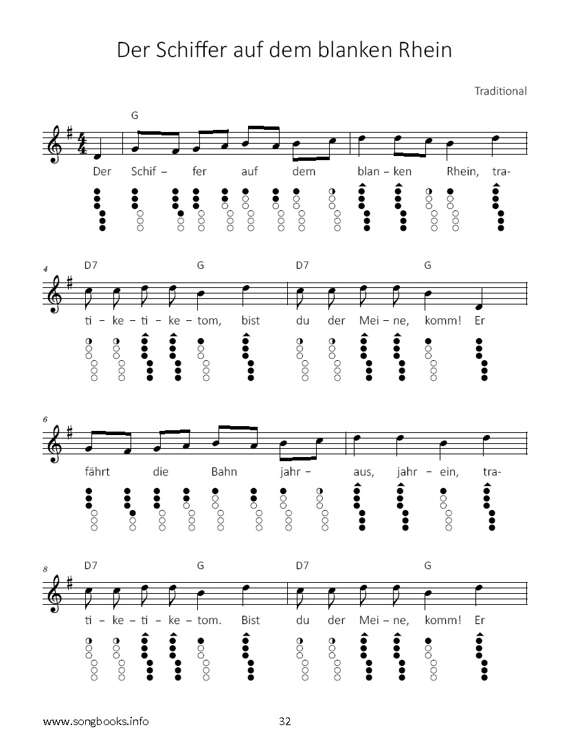 33 Seemannslieder aus aller Welt für Tin Whistle - Band 2 – Bild 4